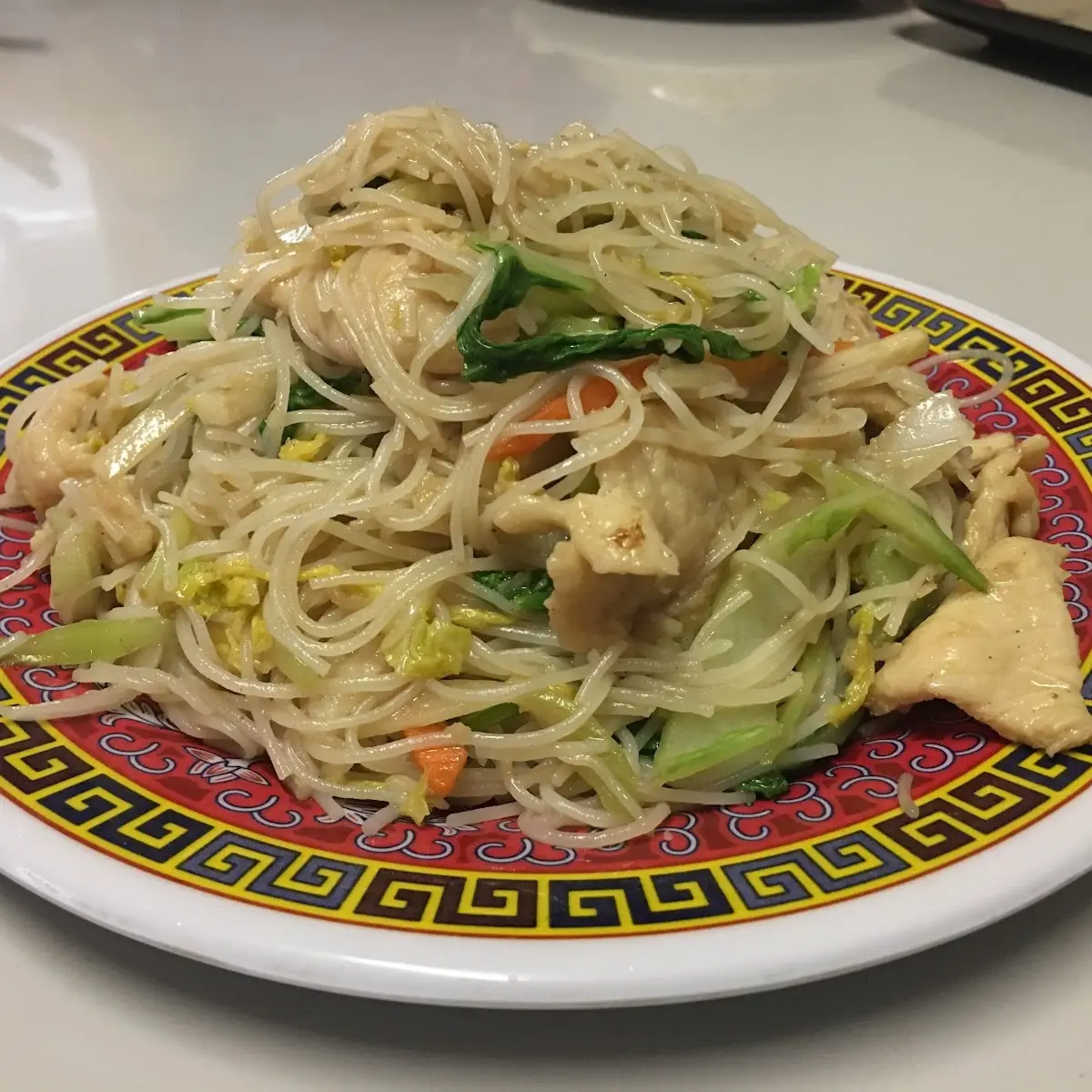 chicken mai fun 鸡米粉